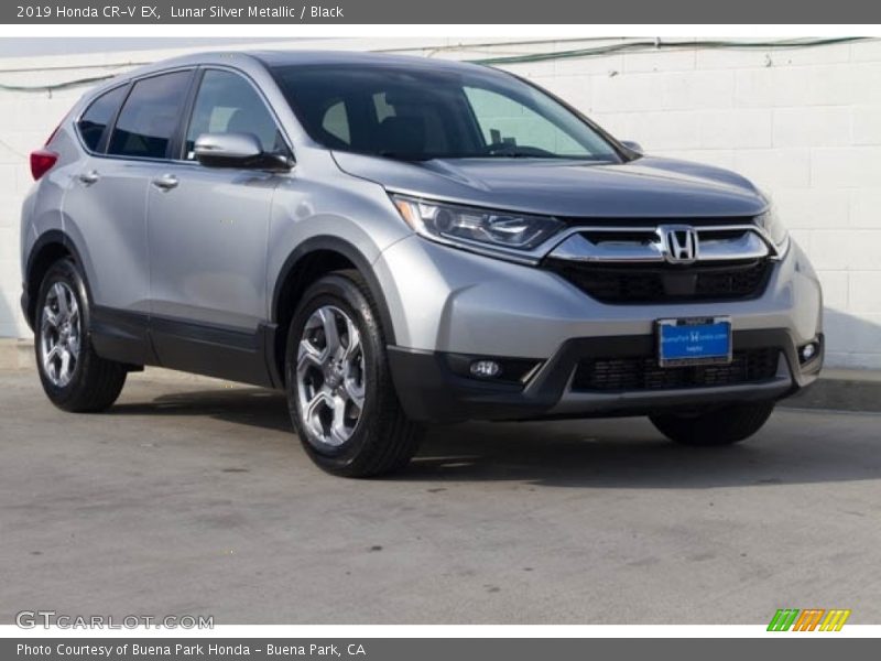 Lunar Silver Metallic / Black 2019 Honda CR-V EX