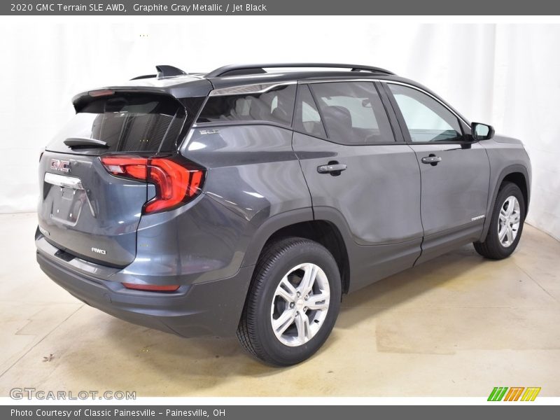 Graphite Gray Metallic / Jet Black 2020 GMC Terrain SLE AWD