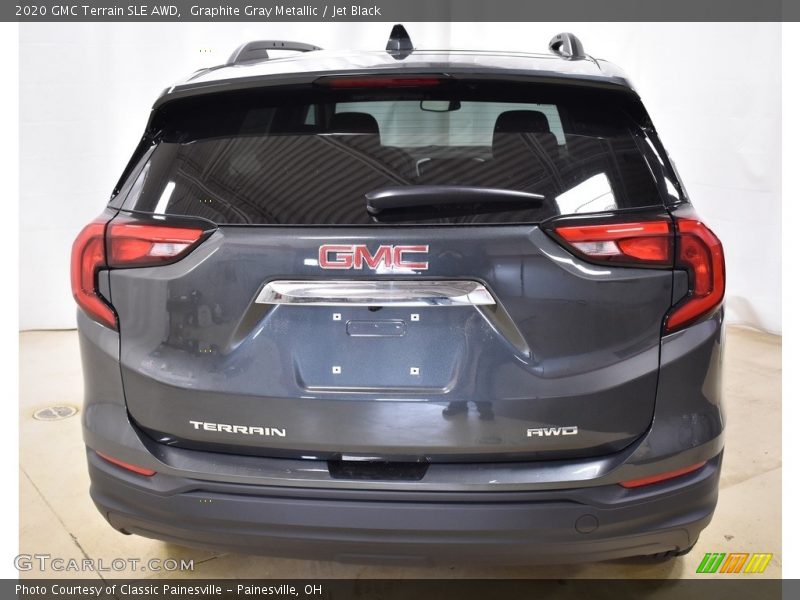 Graphite Gray Metallic / Jet Black 2020 GMC Terrain SLE AWD