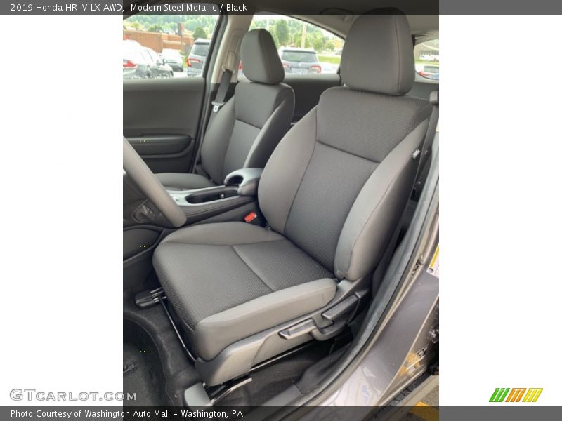 Modern Steel Metallic / Black 2019 Honda HR-V LX AWD