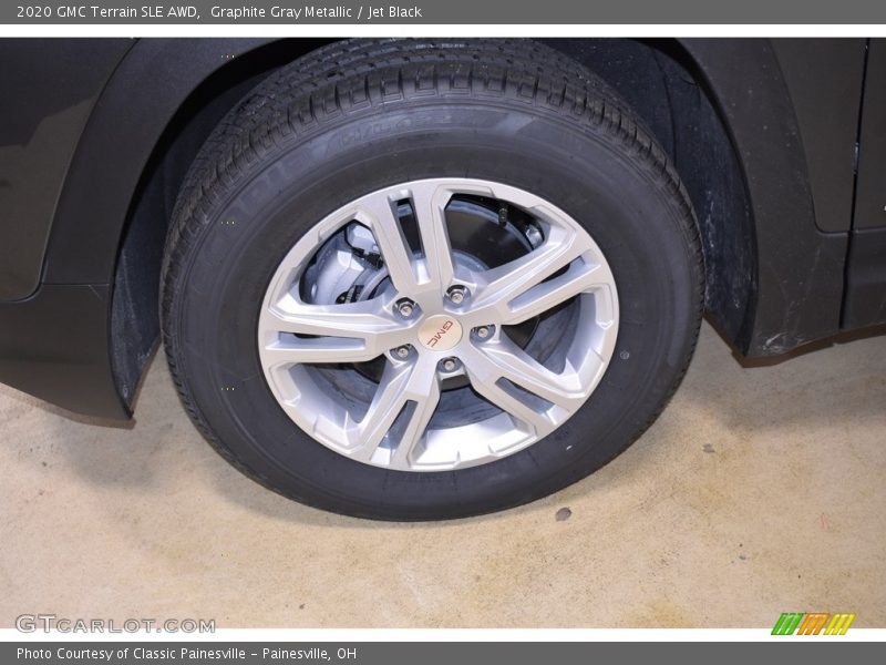Graphite Gray Metallic / Jet Black 2020 GMC Terrain SLE AWD