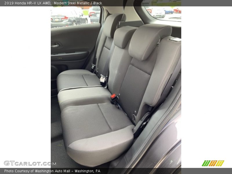 Modern Steel Metallic / Black 2019 Honda HR-V LX AWD