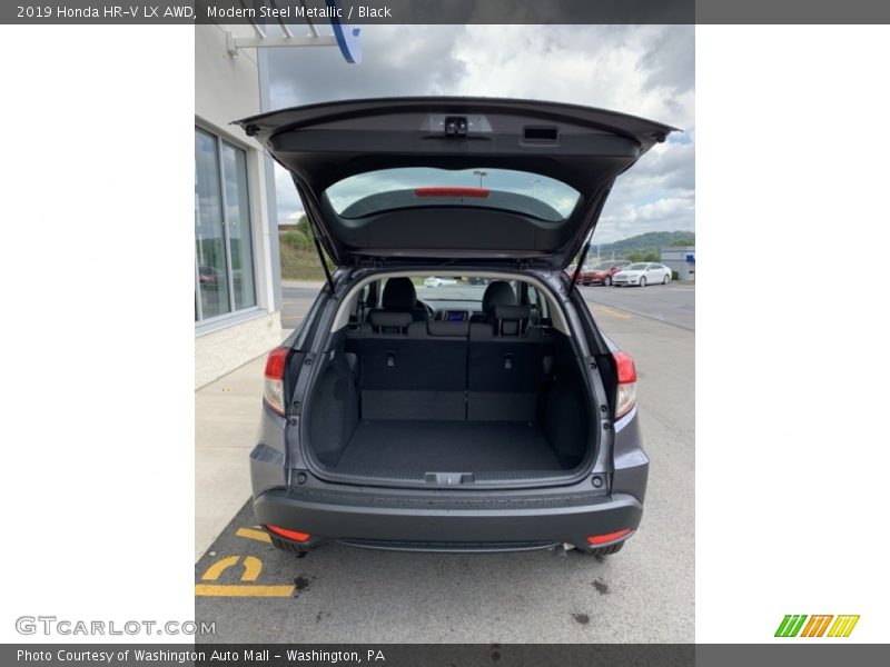 Modern Steel Metallic / Black 2019 Honda HR-V LX AWD
