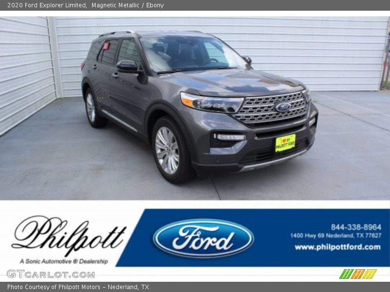 Magnetic Metallic / Ebony 2020 Ford Explorer Limited