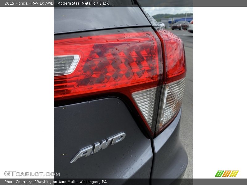 Modern Steel Metallic / Black 2019 Honda HR-V LX AWD