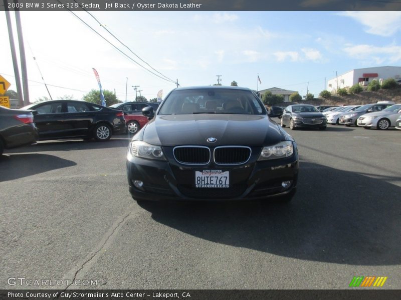 Jet Black / Oyster Dakota Leather 2009 BMW 3 Series 328i Sedan