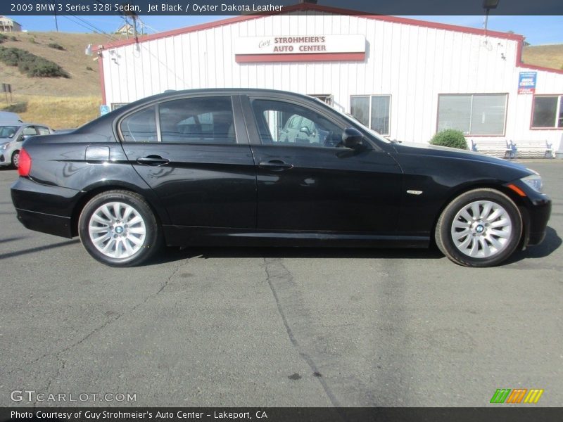 Jet Black / Oyster Dakota Leather 2009 BMW 3 Series 328i Sedan