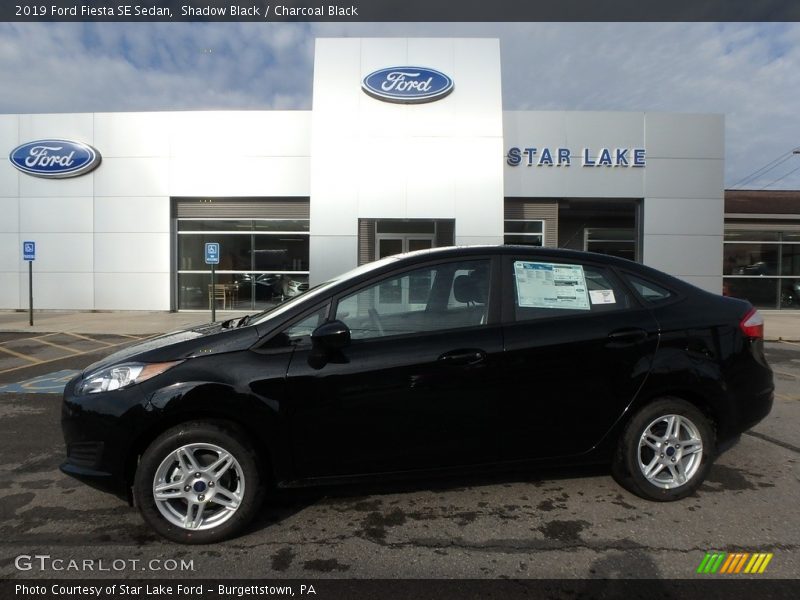 Shadow Black / Charcoal Black 2019 Ford Fiesta SE Sedan