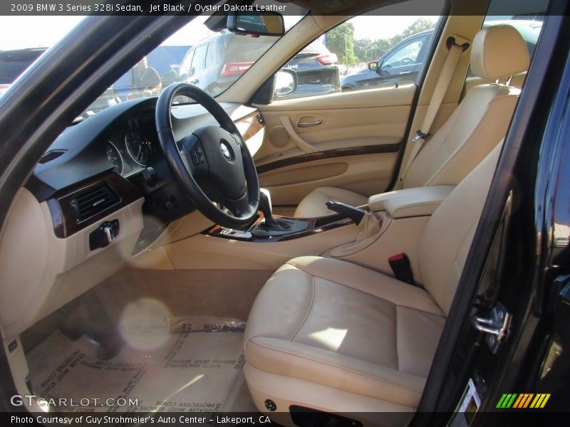 Jet Black / Oyster Dakota Leather 2009 BMW 3 Series 328i Sedan