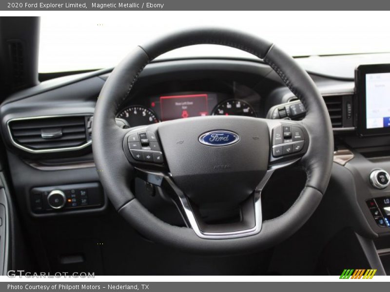Magnetic Metallic / Ebony 2020 Ford Explorer Limited