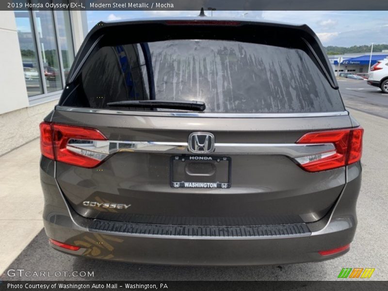 Modern Steel Metallic / Mocha 2019 Honda Odyssey EX-L