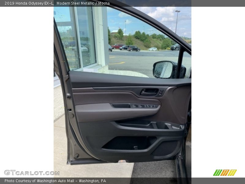 Modern Steel Metallic / Mocha 2019 Honda Odyssey EX-L