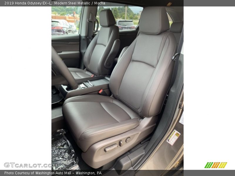 Modern Steel Metallic / Mocha 2019 Honda Odyssey EX-L