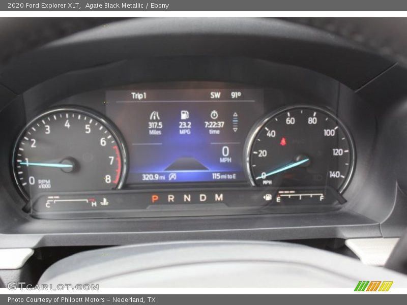  2020 Explorer XLT XLT Gauges