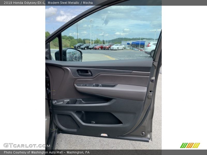 Modern Steel Metallic / Mocha 2019 Honda Odyssey EX-L