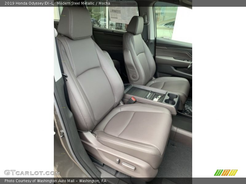 Modern Steel Metallic / Mocha 2019 Honda Odyssey EX-L