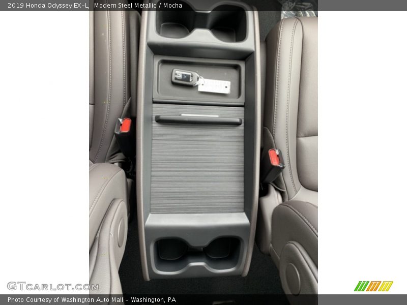 Modern Steel Metallic / Mocha 2019 Honda Odyssey EX-L