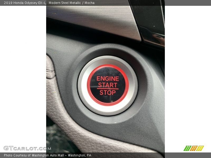 Modern Steel Metallic / Mocha 2019 Honda Odyssey EX-L