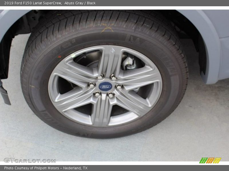 Abyss Gray / Black 2019 Ford F150 Lariat SuperCrew