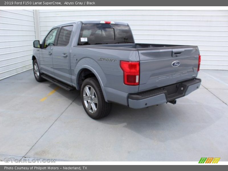 Abyss Gray / Black 2019 Ford F150 Lariat SuperCrew