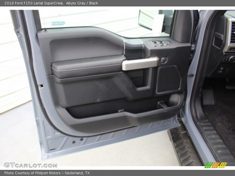 Abyss Gray / Black 2019 Ford F150 Lariat SuperCrew