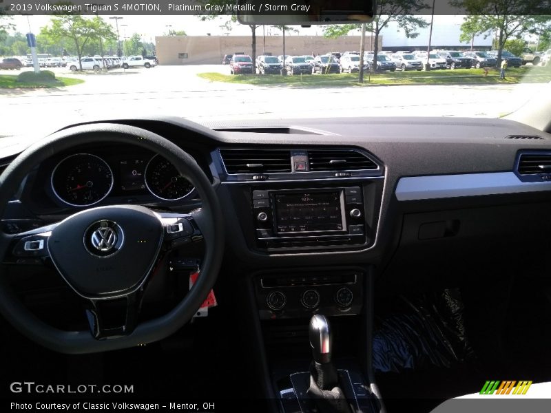 Platinum Gray Metallic / Storm Gray 2019 Volkswagen Tiguan S 4MOTION