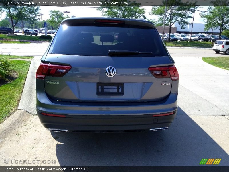 Platinum Gray Metallic / Storm Gray 2019 Volkswagen Tiguan S 4MOTION