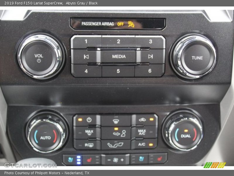 Abyss Gray / Black 2019 Ford F150 Lariat SuperCrew