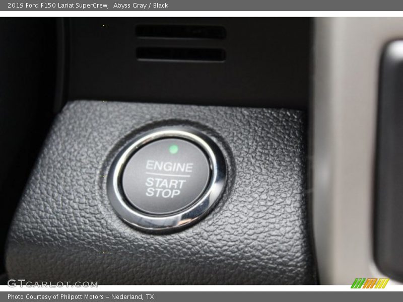 Abyss Gray / Black 2019 Ford F150 Lariat SuperCrew