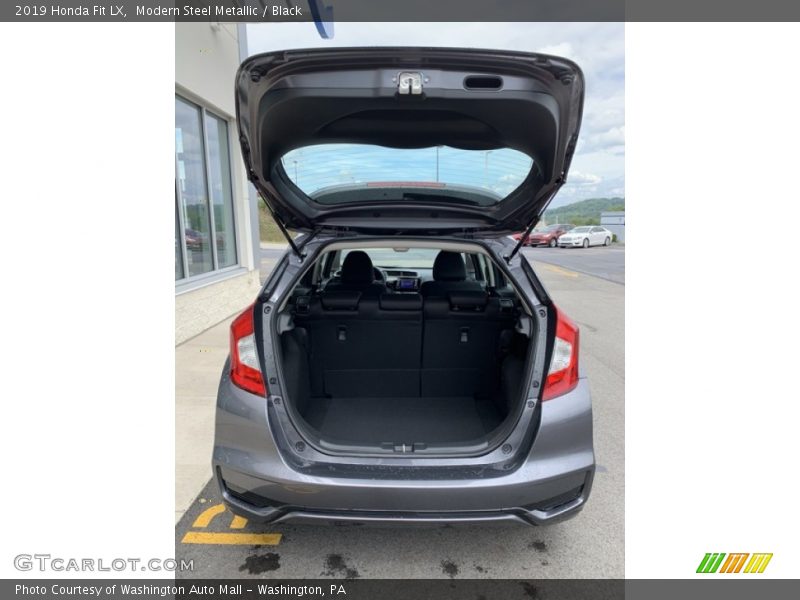 Modern Steel Metallic / Black 2019 Honda Fit LX