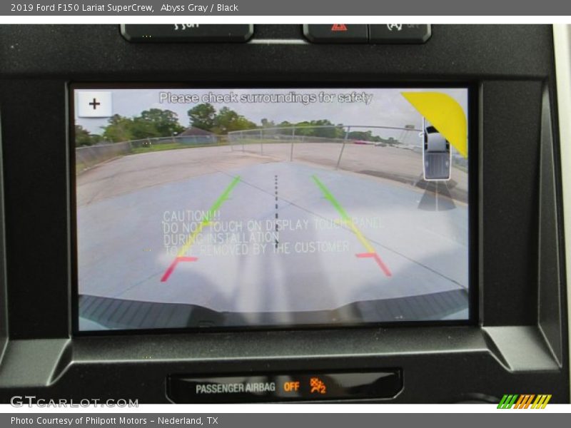 Abyss Gray / Black 2019 Ford F150 Lariat SuperCrew