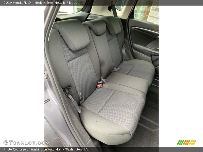 Modern Steel Metallic / Black 2019 Honda Fit LX