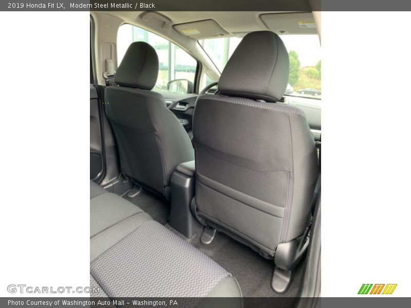 Modern Steel Metallic / Black 2019 Honda Fit LX