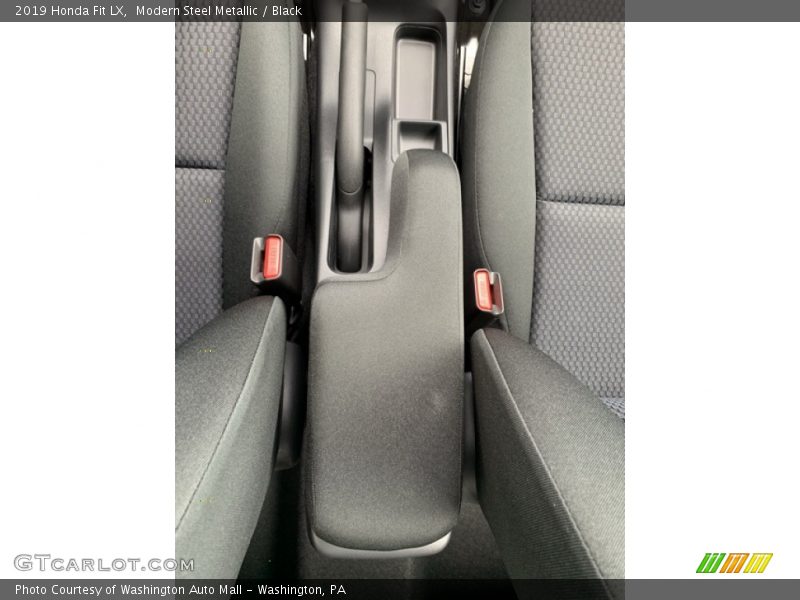 Modern Steel Metallic / Black 2019 Honda Fit LX