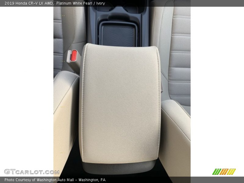 Platinum White Pearl / Ivory 2019 Honda CR-V LX AWD