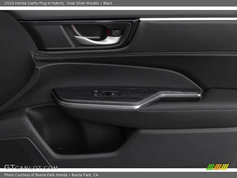 Solar Silver Metallic / Black 2019 Honda Clarity Plug In Hybrid