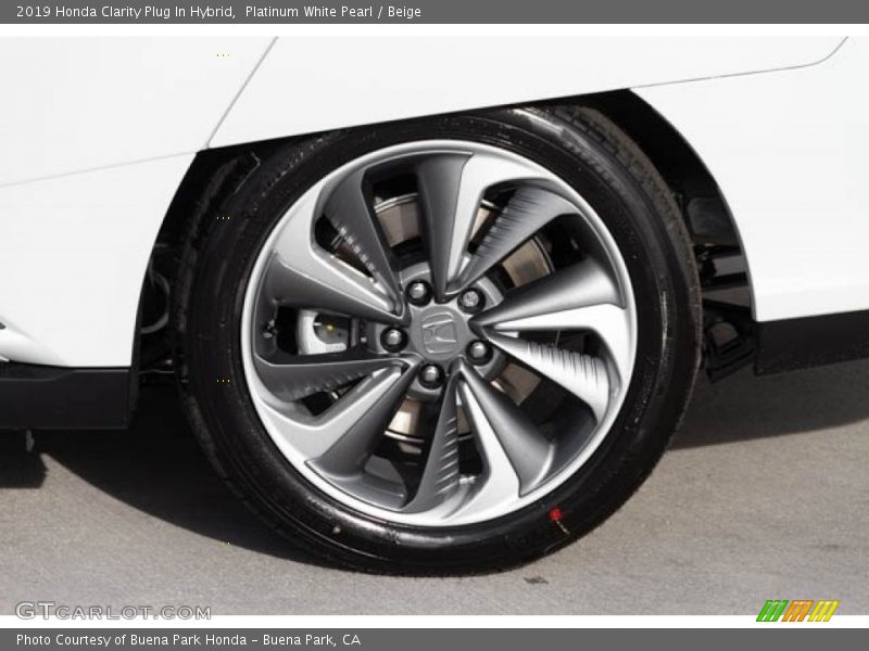 Platinum White Pearl / Beige 2019 Honda Clarity Plug In Hybrid