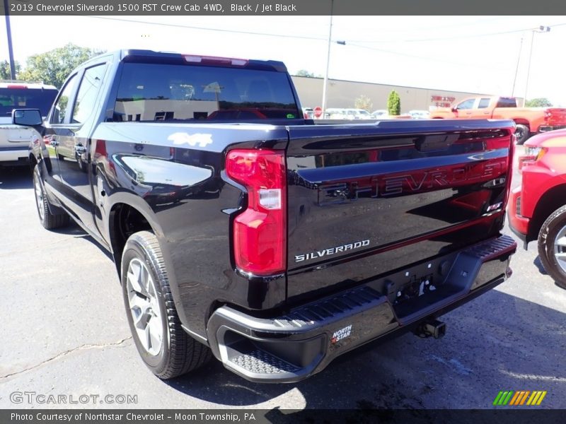 Black / Jet Black 2019 Chevrolet Silverado 1500 RST Crew Cab 4WD