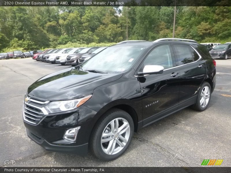 Mosaic Black Metallic / Jet Black 2020 Chevrolet Equinox Premier AWD