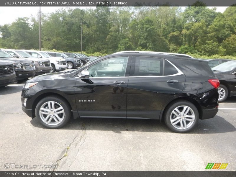 Mosaic Black Metallic / Jet Black 2020 Chevrolet Equinox Premier AWD