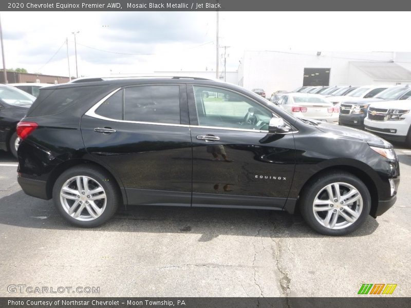 Mosaic Black Metallic / Jet Black 2020 Chevrolet Equinox Premier AWD