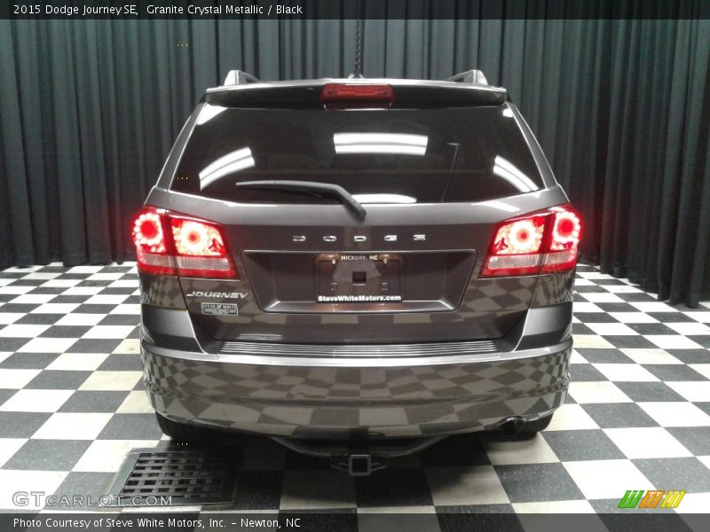 Granite Crystal Metallic / Black 2015 Dodge Journey SE