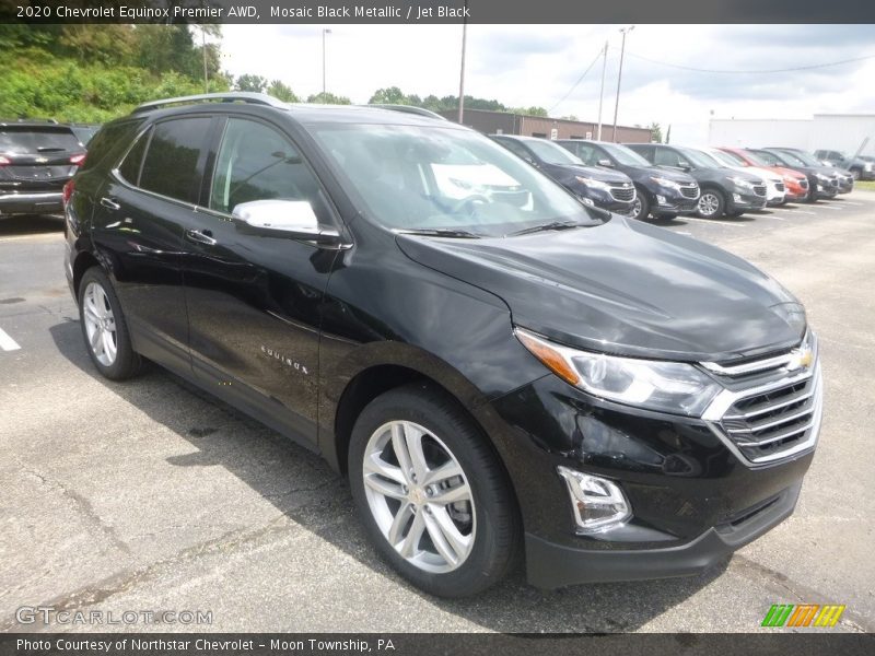 Mosaic Black Metallic / Jet Black 2020 Chevrolet Equinox Premier AWD
