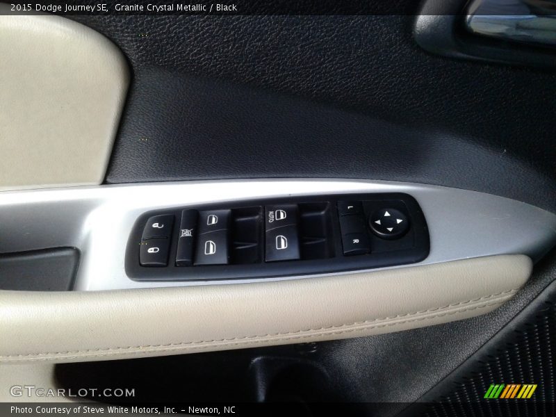 Granite Crystal Metallic / Black 2015 Dodge Journey SE
