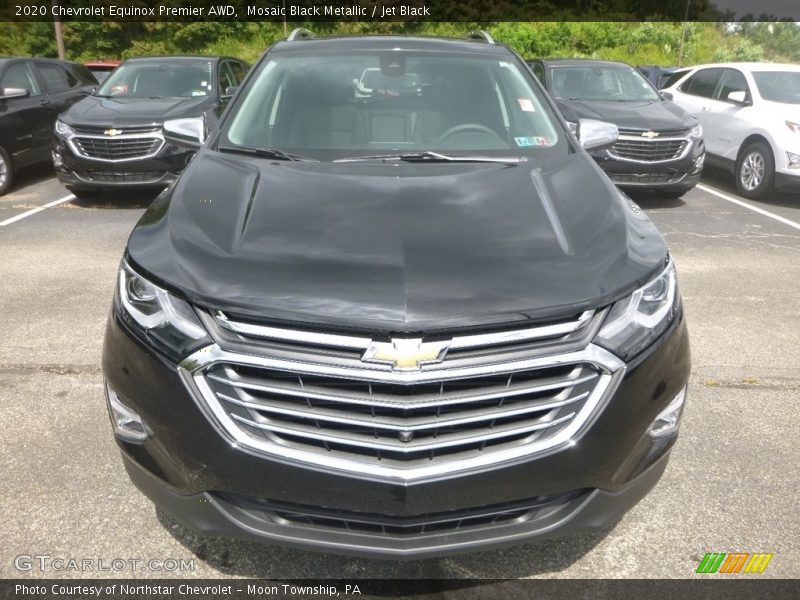 Mosaic Black Metallic / Jet Black 2020 Chevrolet Equinox Premier AWD