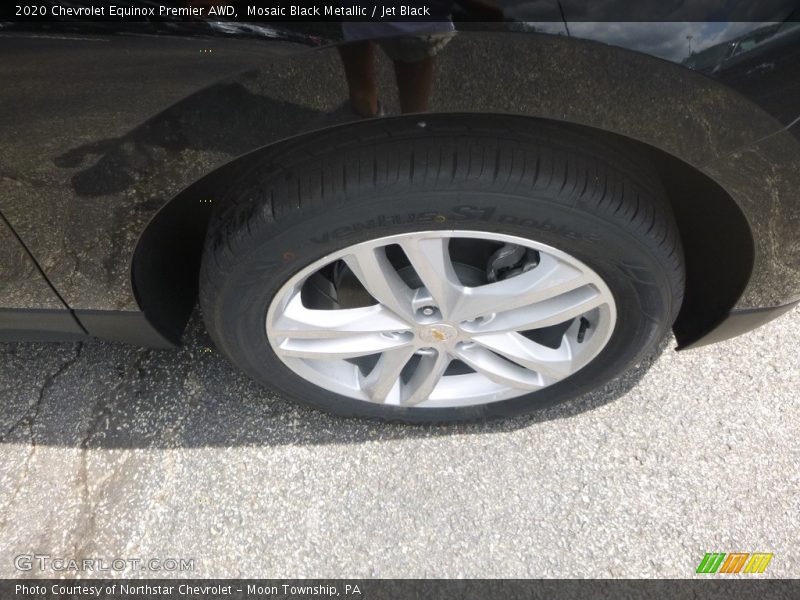 Mosaic Black Metallic / Jet Black 2020 Chevrolet Equinox Premier AWD