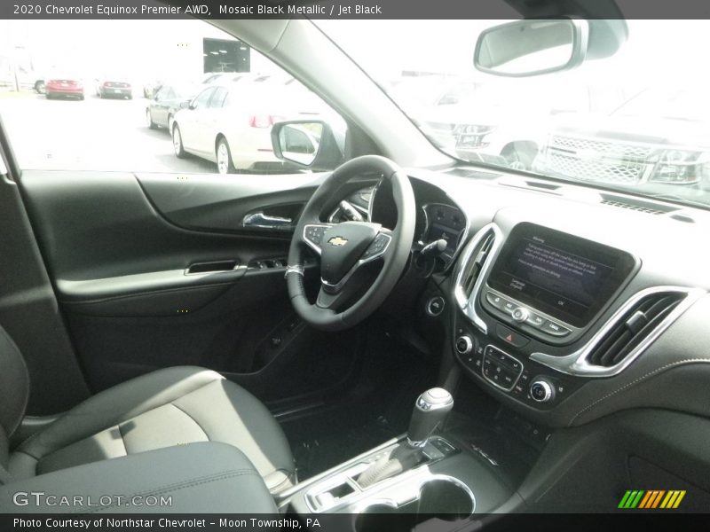 Mosaic Black Metallic / Jet Black 2020 Chevrolet Equinox Premier AWD