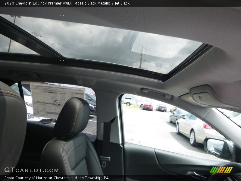 Mosaic Black Metallic / Jet Black 2020 Chevrolet Equinox Premier AWD