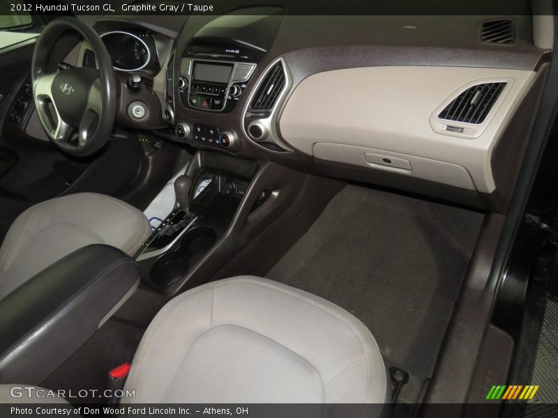 Graphite Gray / Taupe 2012 Hyundai Tucson GL