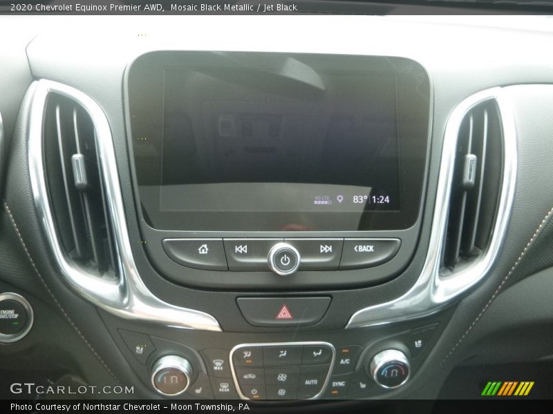 Mosaic Black Metallic / Jet Black 2020 Chevrolet Equinox Premier AWD